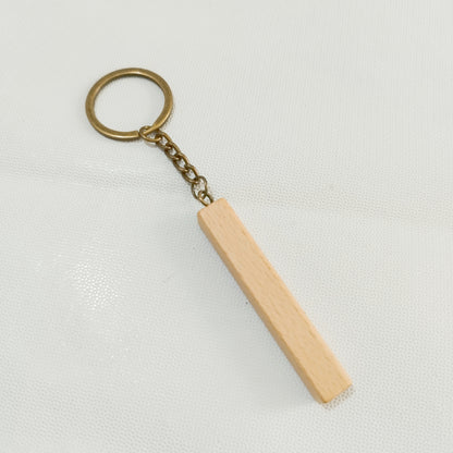 Wooden Personalized Keychain